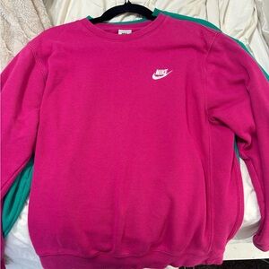 Nike Womens Pink Sweater